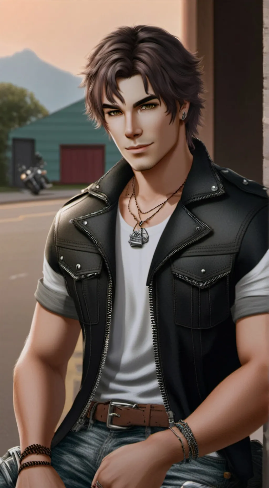 ai character: matt ortega background