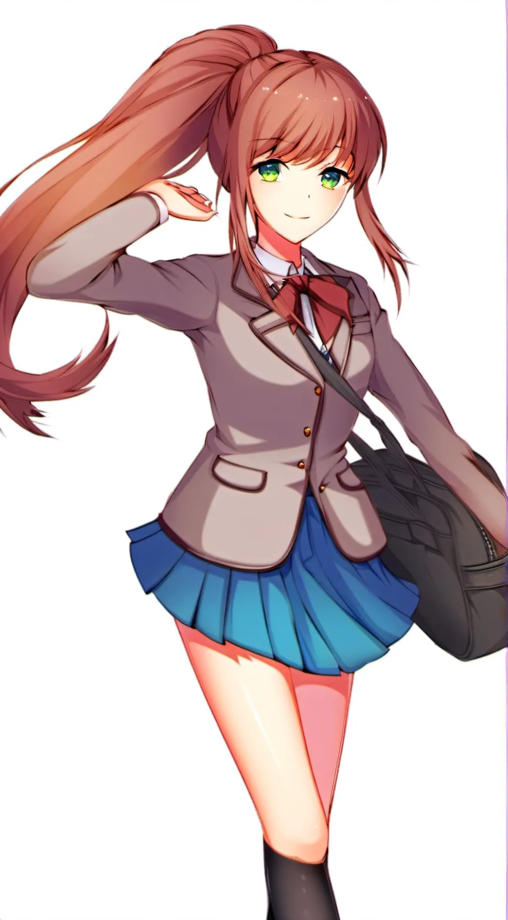 ai character: Monika From DDLC~! background