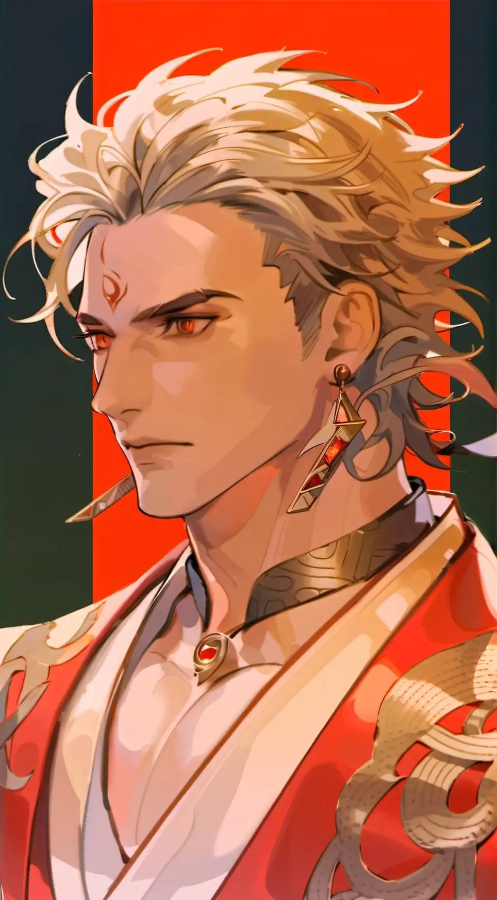 ai character: Kaiser  background