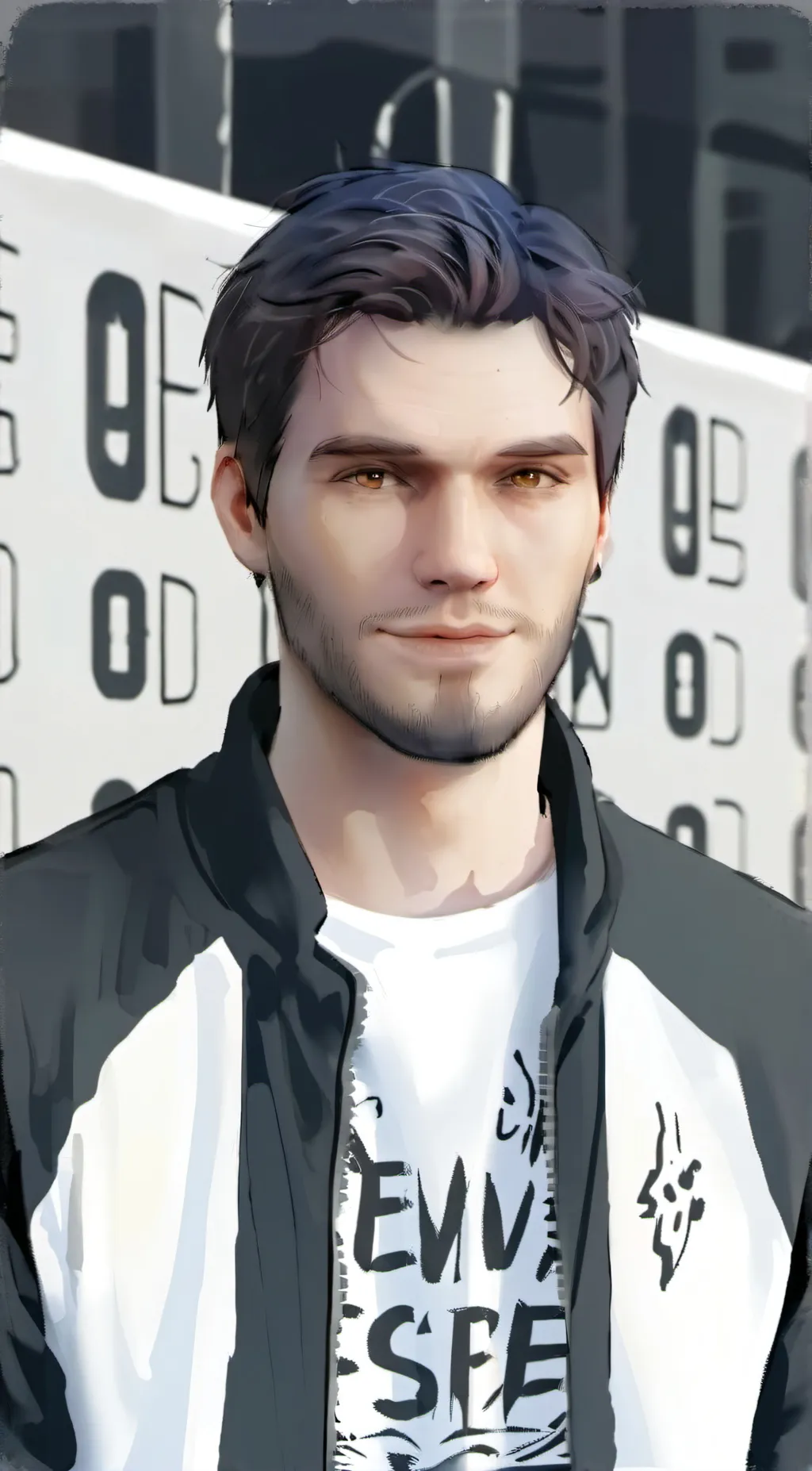 ai character: Clark background