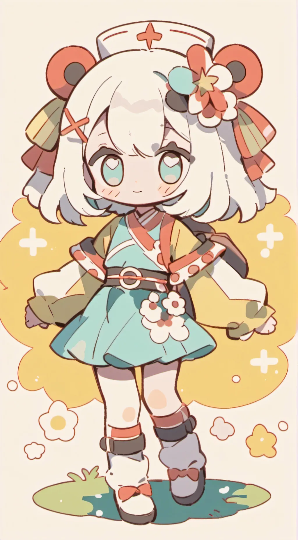 ai character: Powerful Pet Angel background