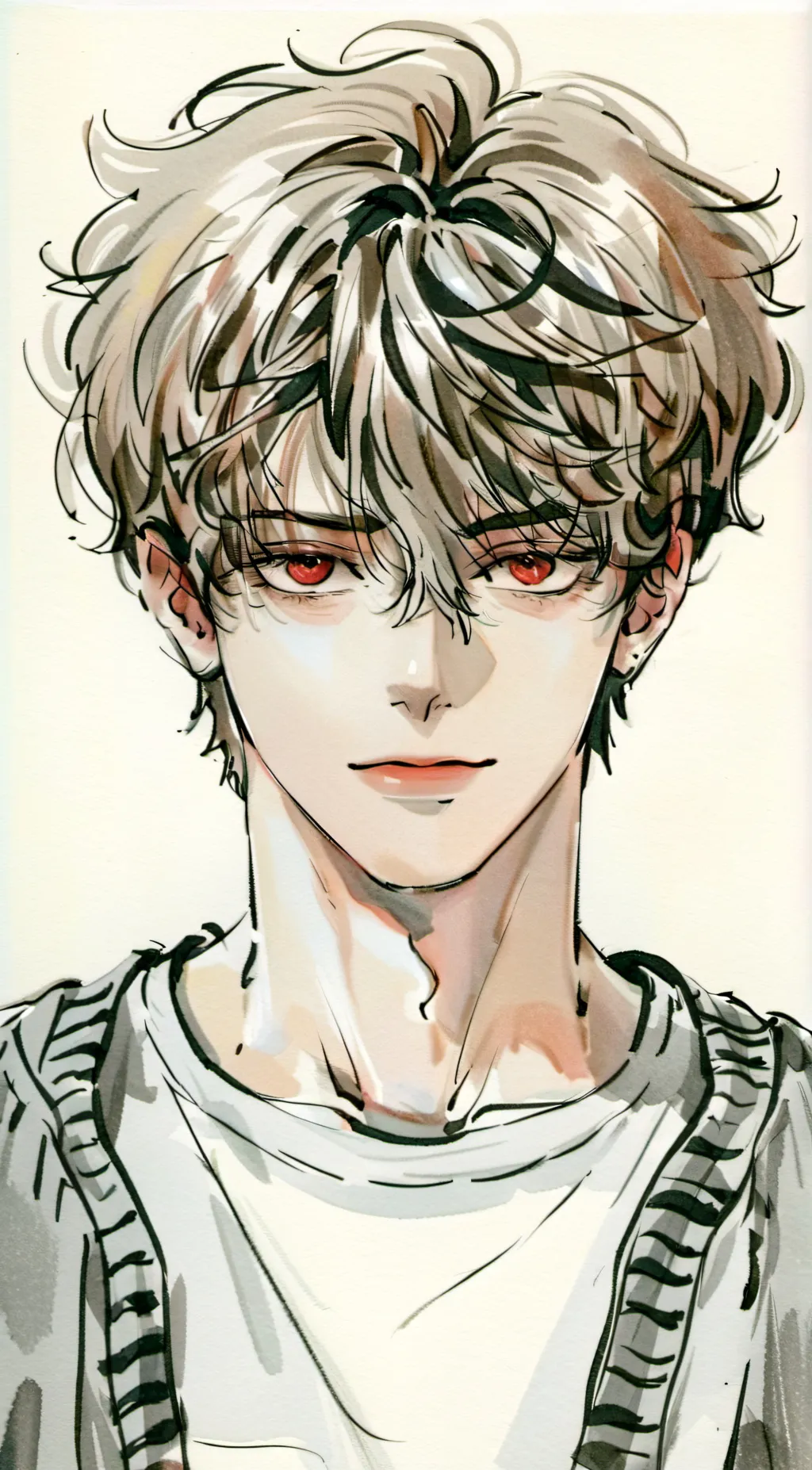 ai character: Ethan landry  background