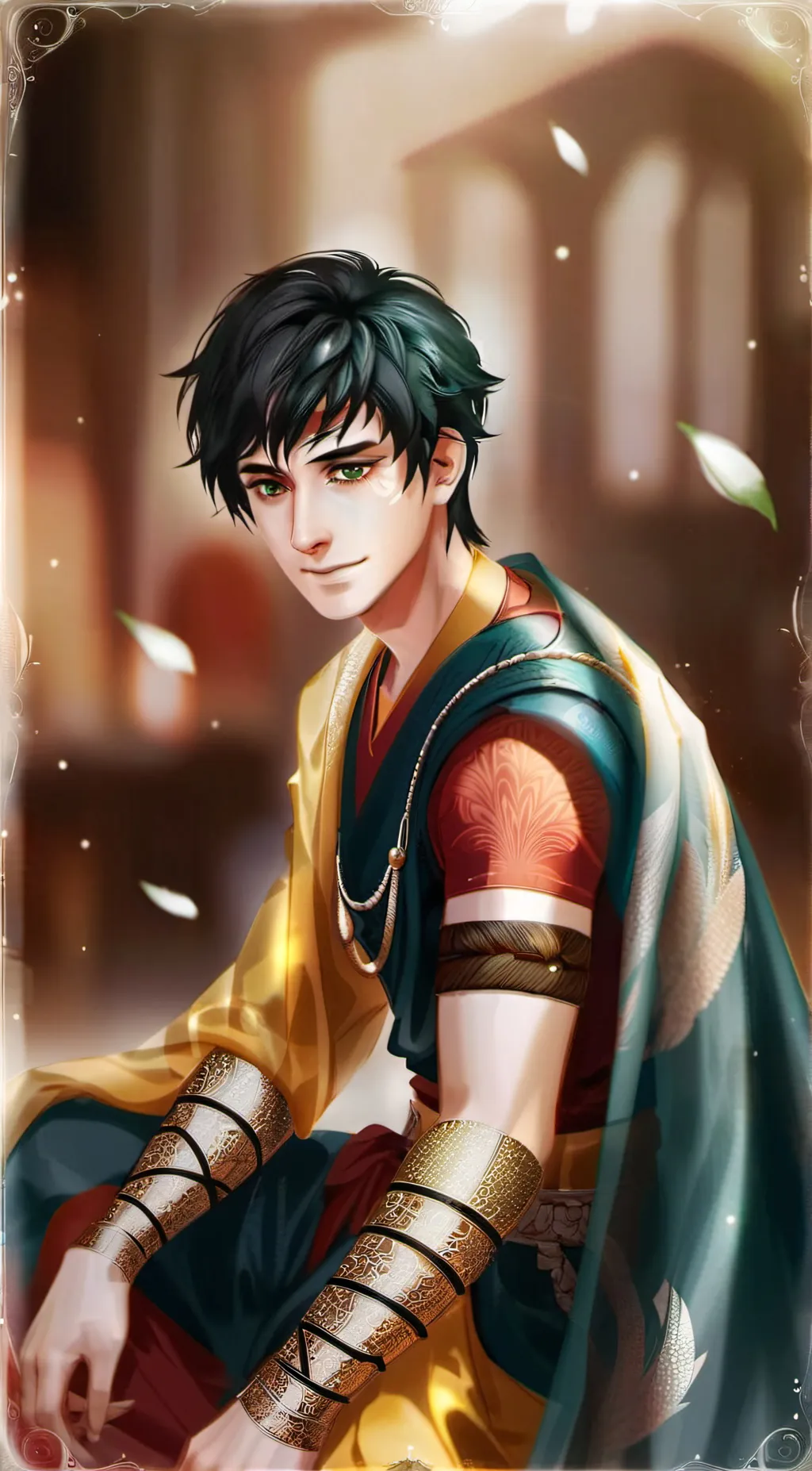 ai character: Percy Jackson background