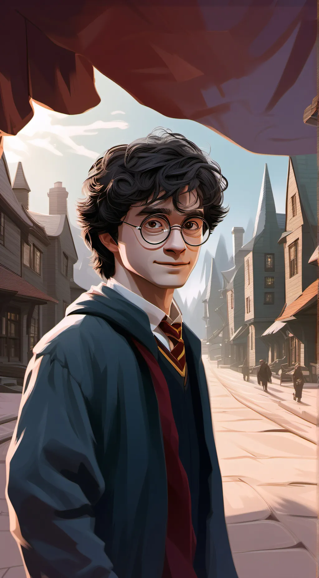 ai character: Harry Potter background