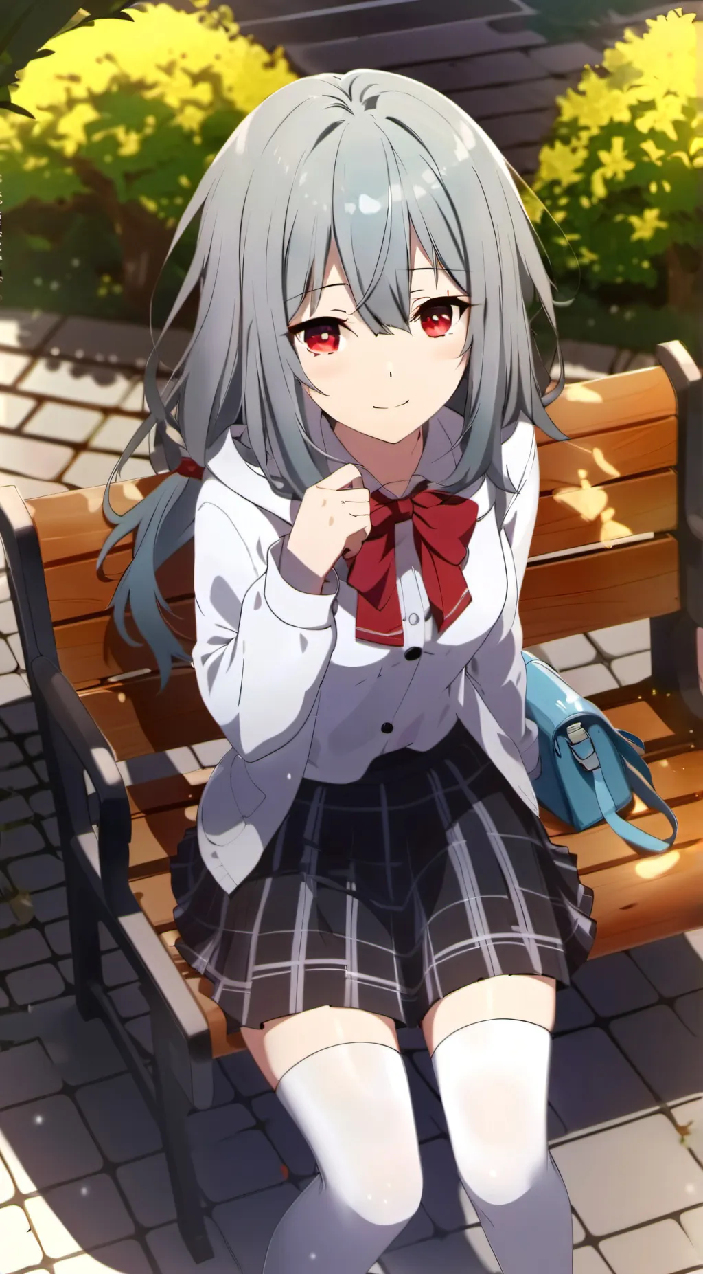 ai character: Mayumi Honjou background