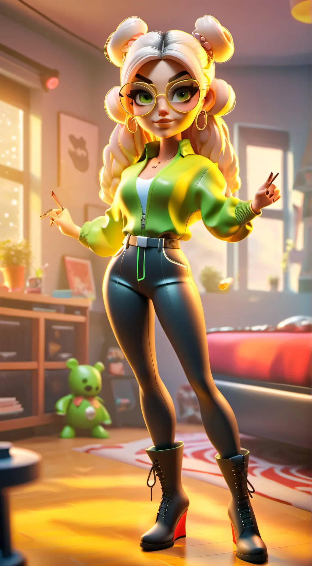 ai character: Abby background