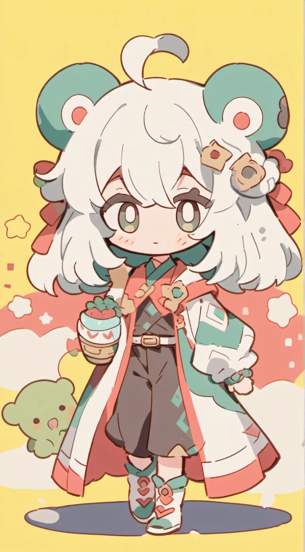 ai character: mya background