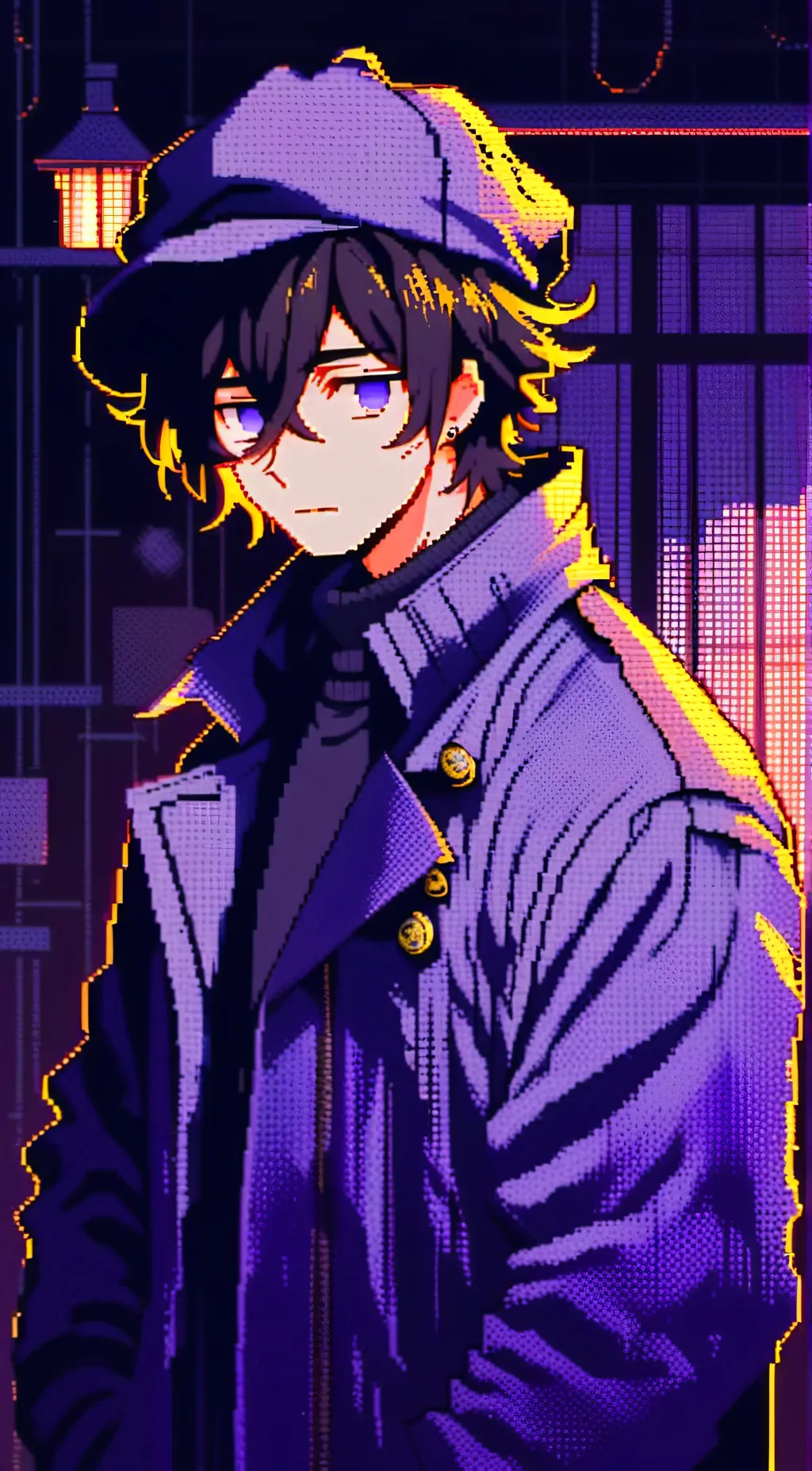 ai character: Mike Afton background