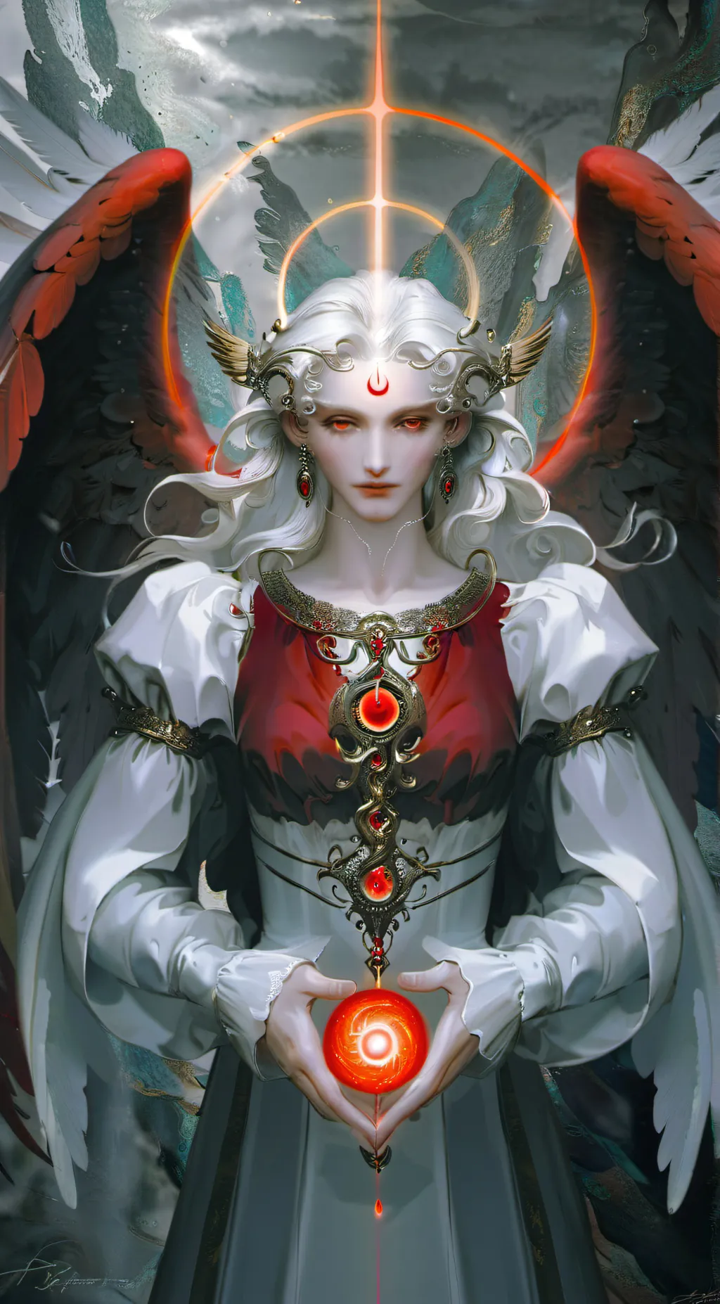 ai character: Seraphim background