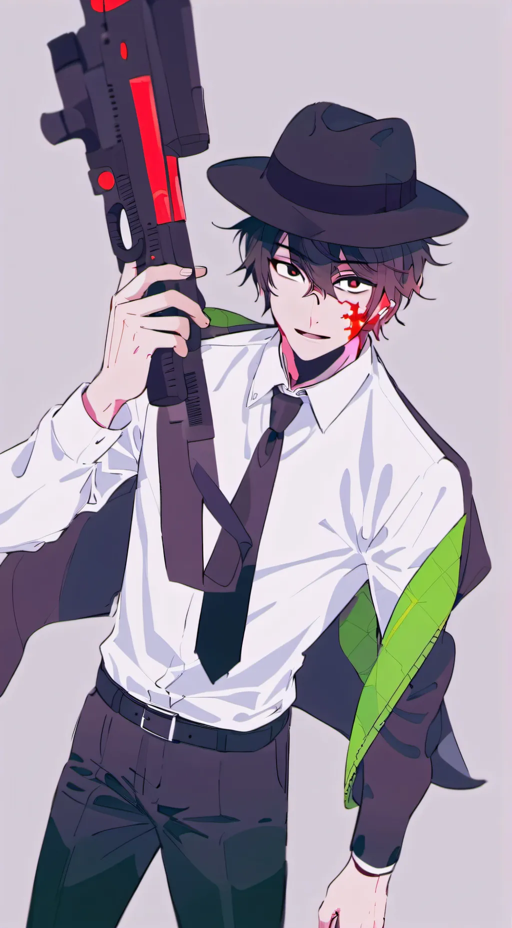 ai character: Hunter background