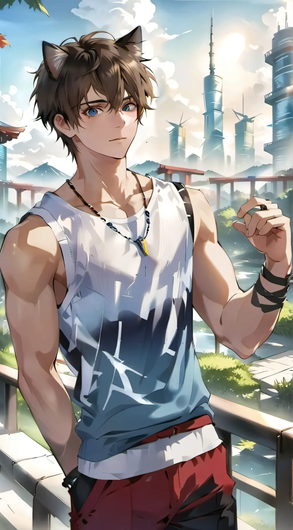 ai character: Aiden background