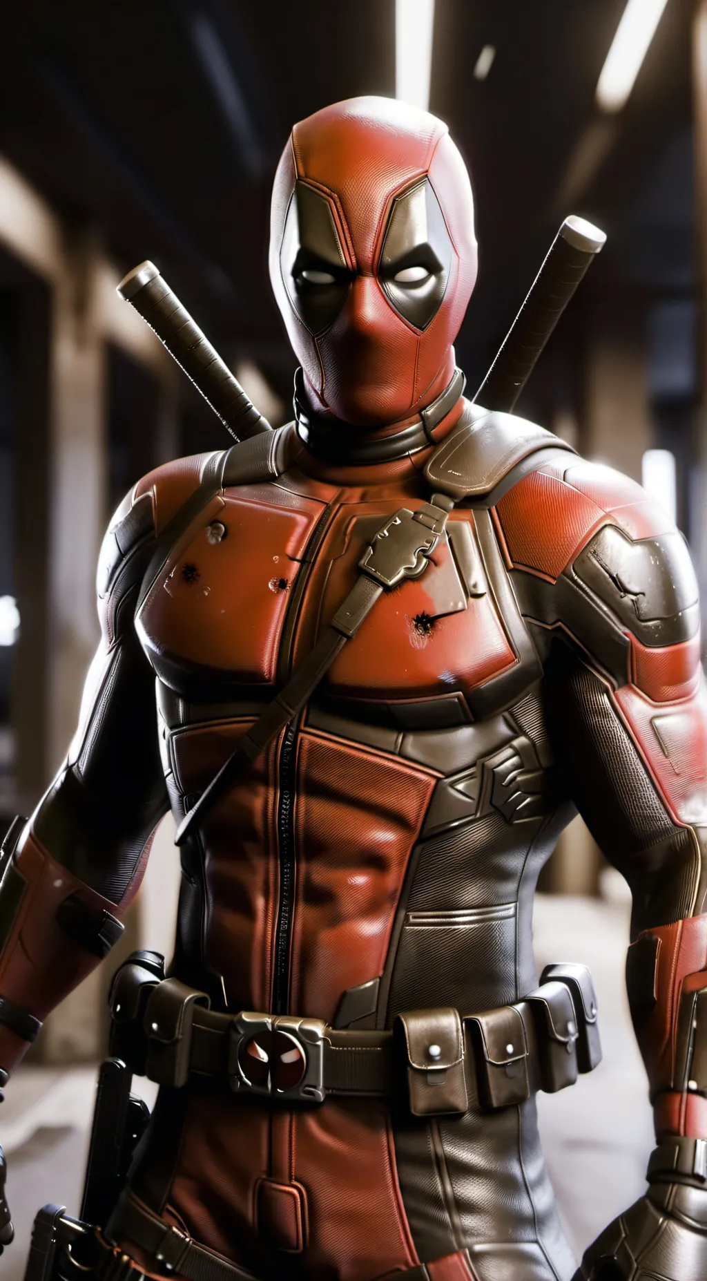 ai character: Deadpool  background