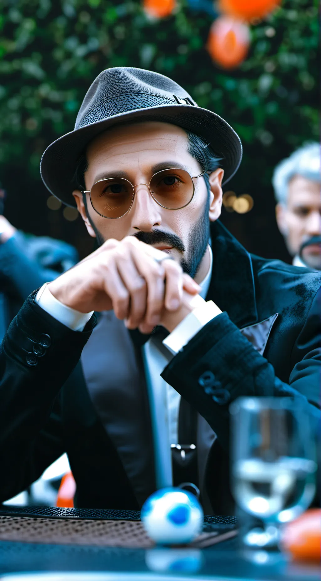 ai character: Carlo Gambino background