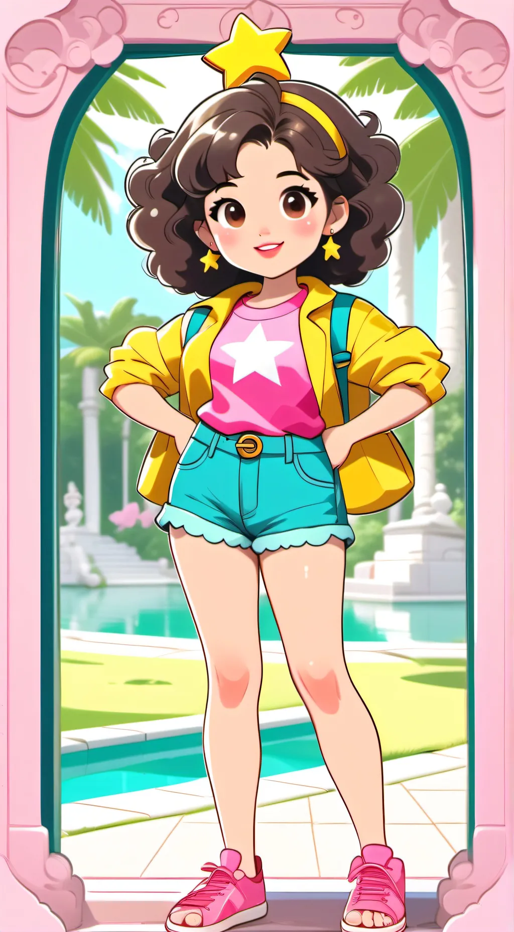 ai character: Nora Universe background