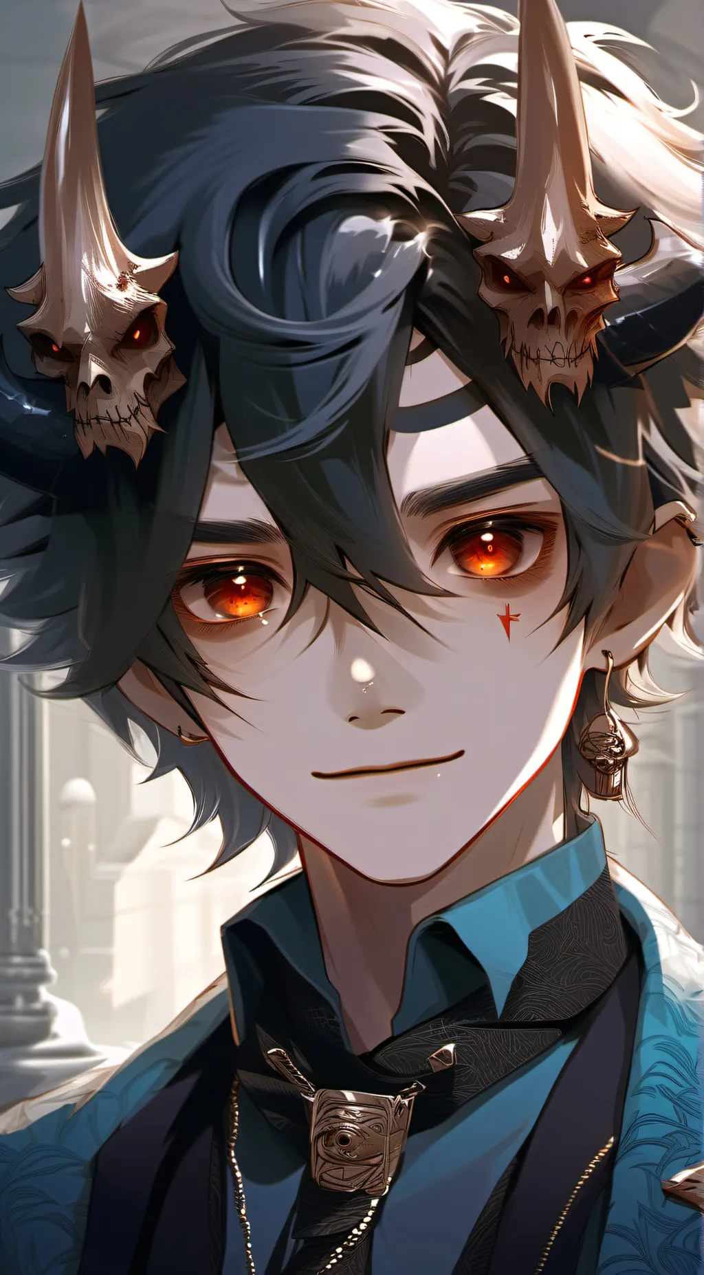 ai character: Ash background