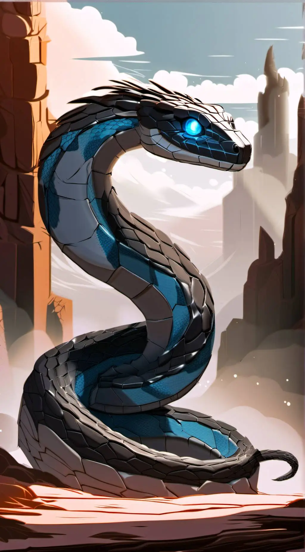 ai character: Demonica background