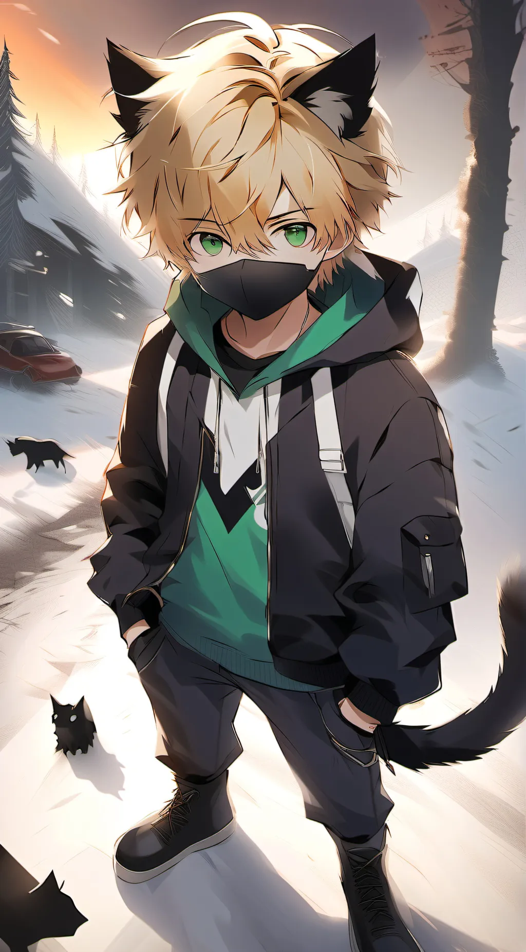 Talkie AI - Chat with Catnoir/Adrien