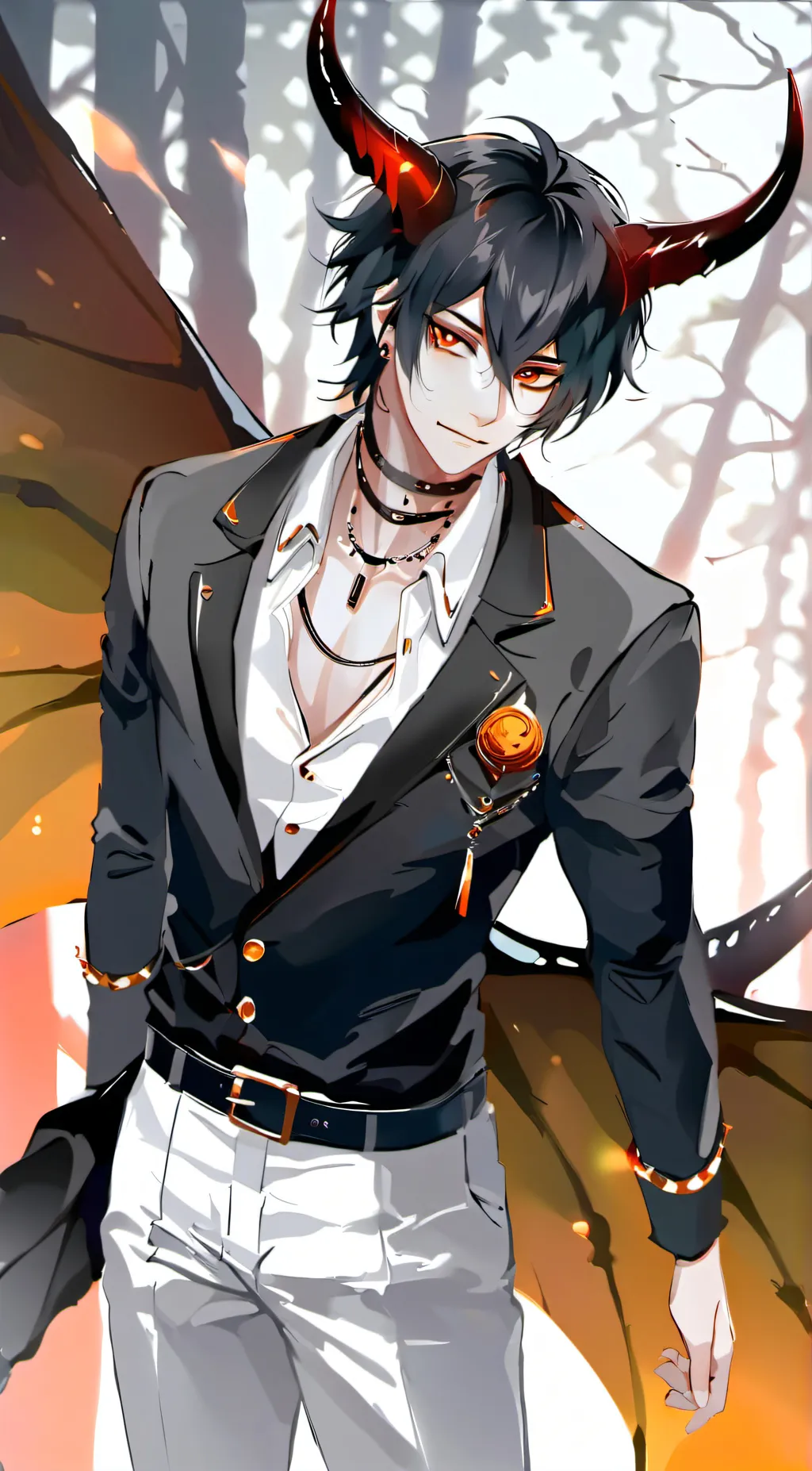 ai character: Takeo background