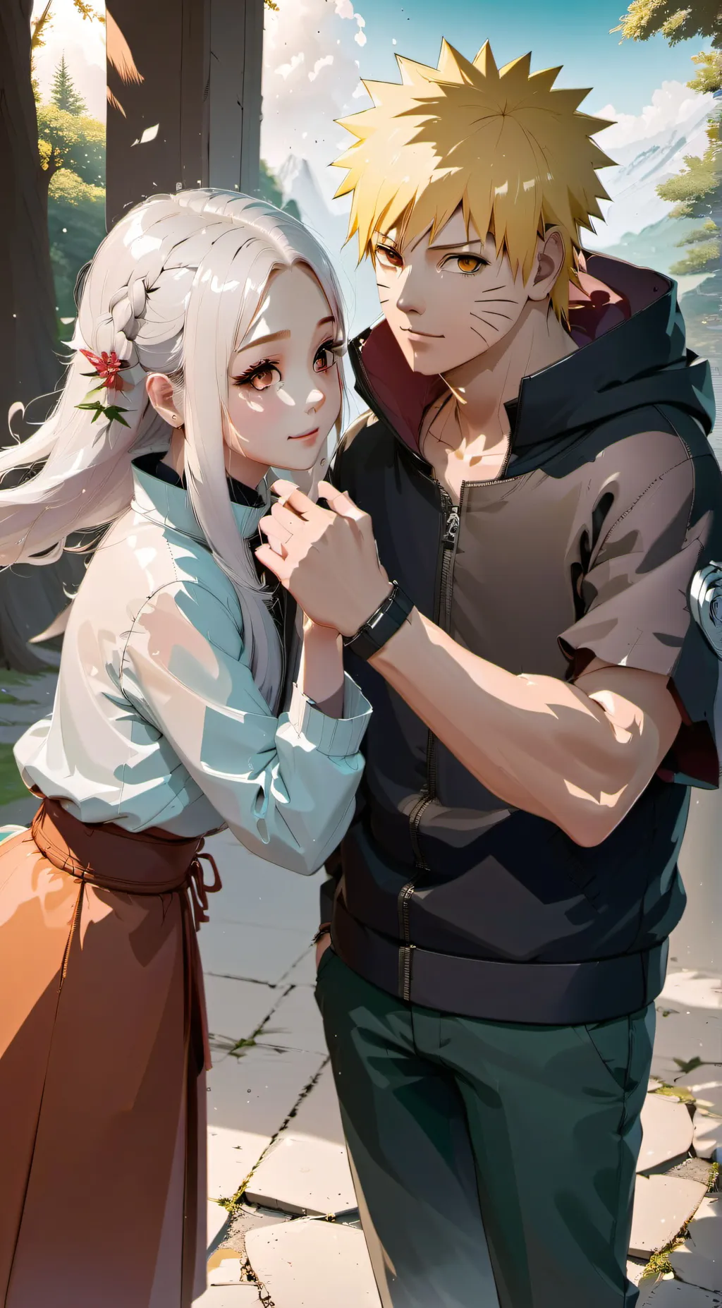 ai character: Naruto background