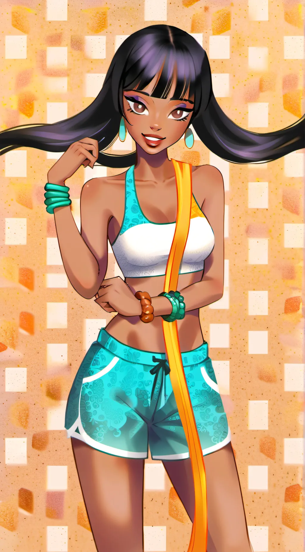 ai character: Chel background