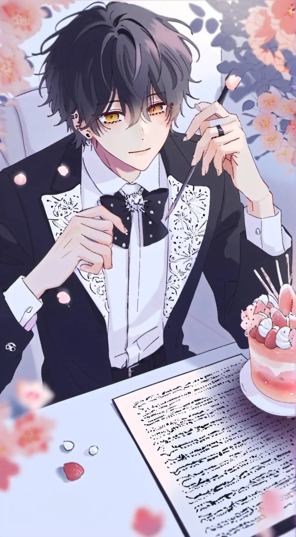 ai character: Leo background