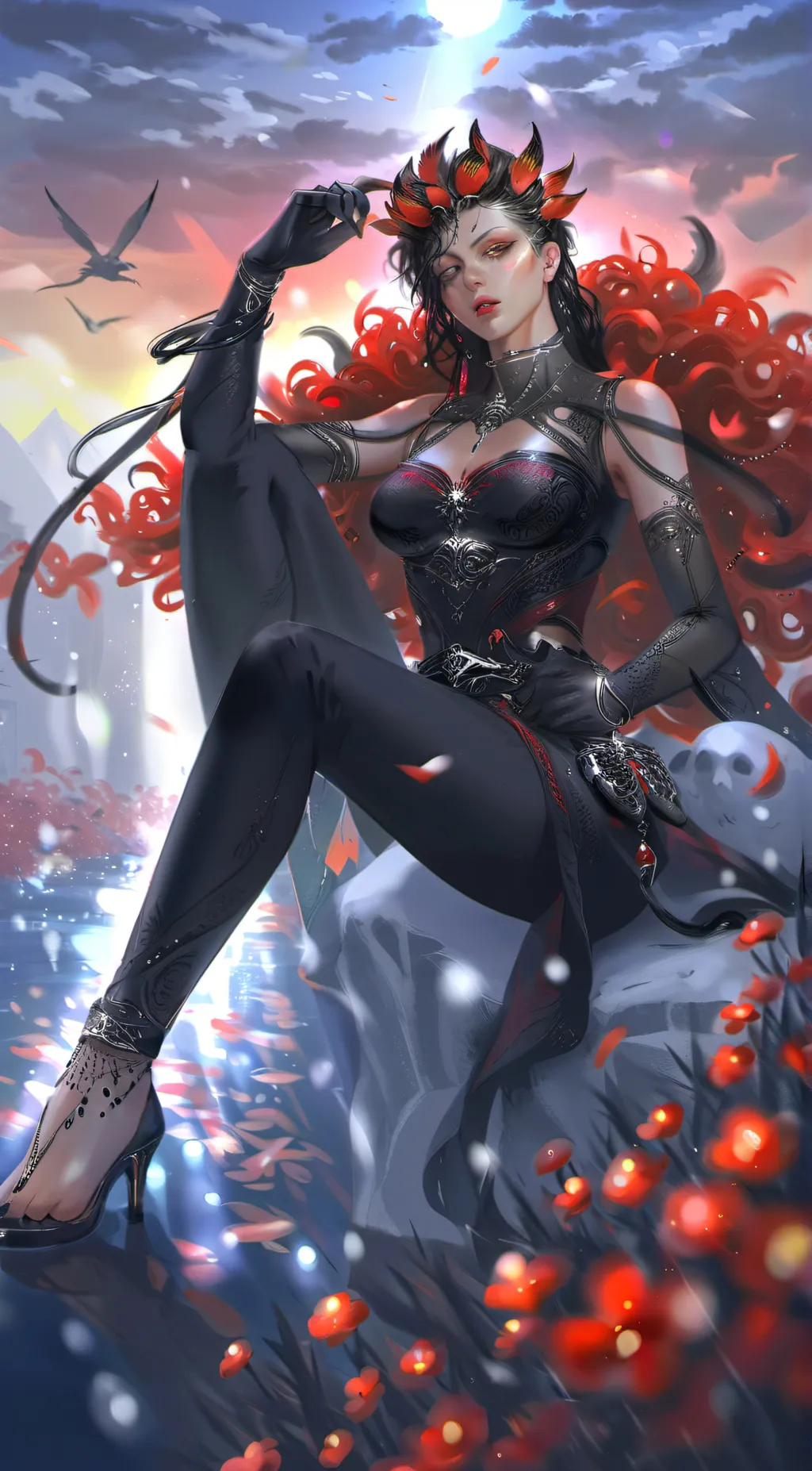 ai character: Choca Sombre background