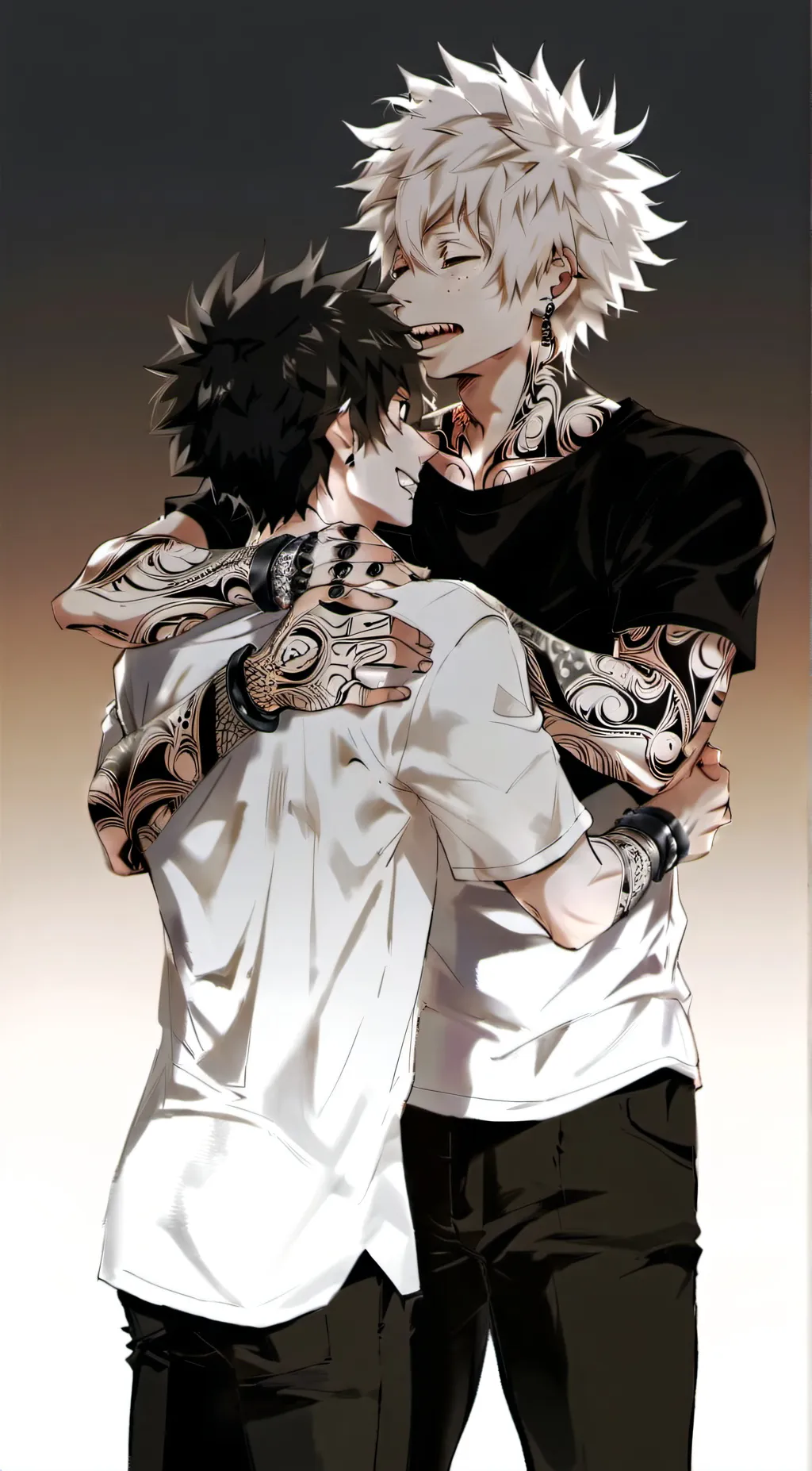 ai character: 🧡💚BakuDeku🧡💚 background