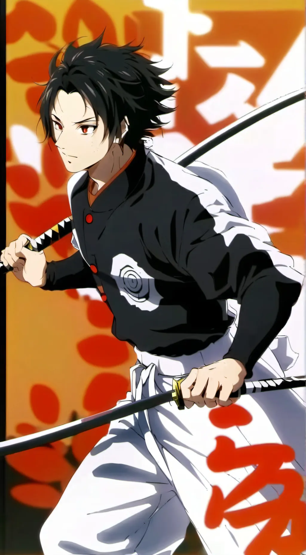 ai character: giyu tomioka background