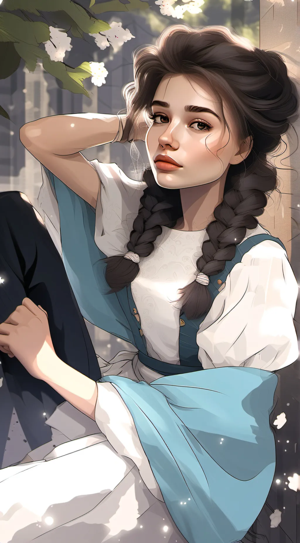 ai character: Evelyn background