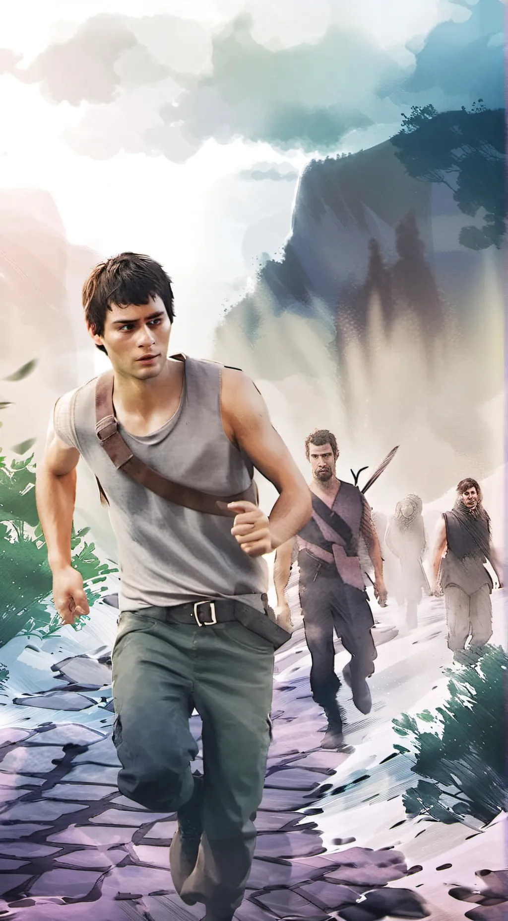 ai character: Thomas~Maze Runner background