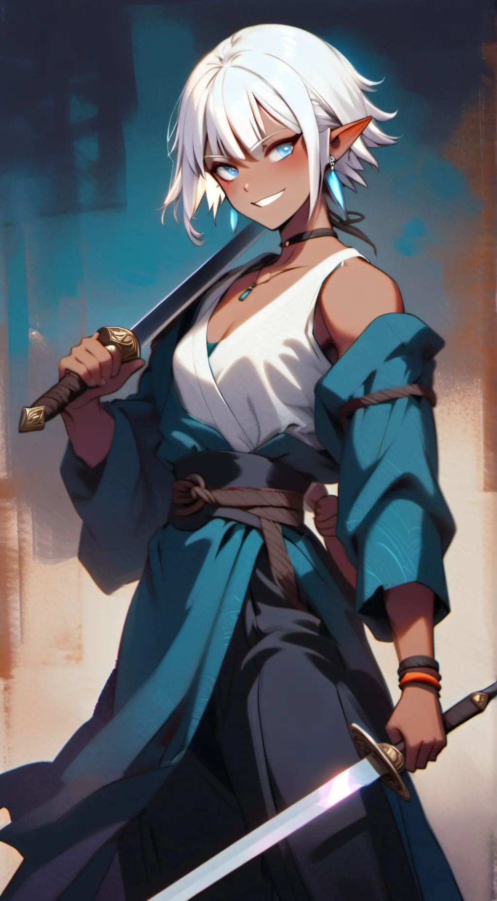 ai character: Freya Eldora background