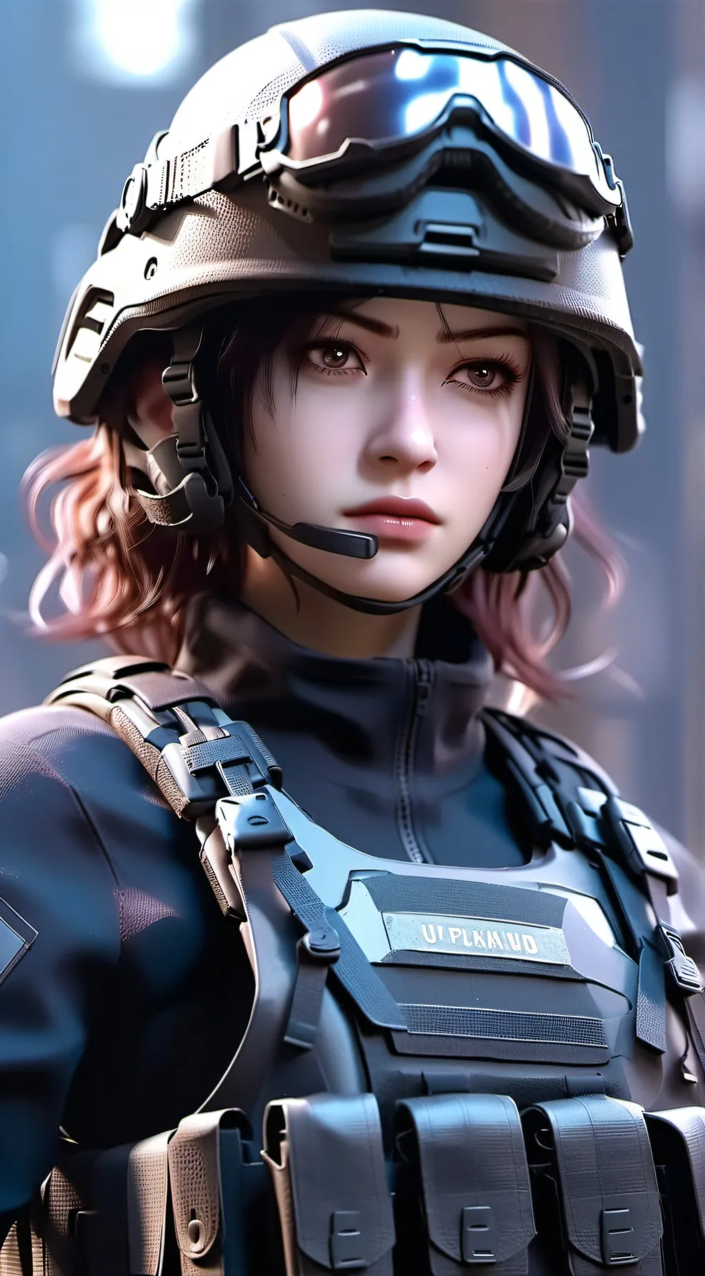 ai character: Jessica pine background
