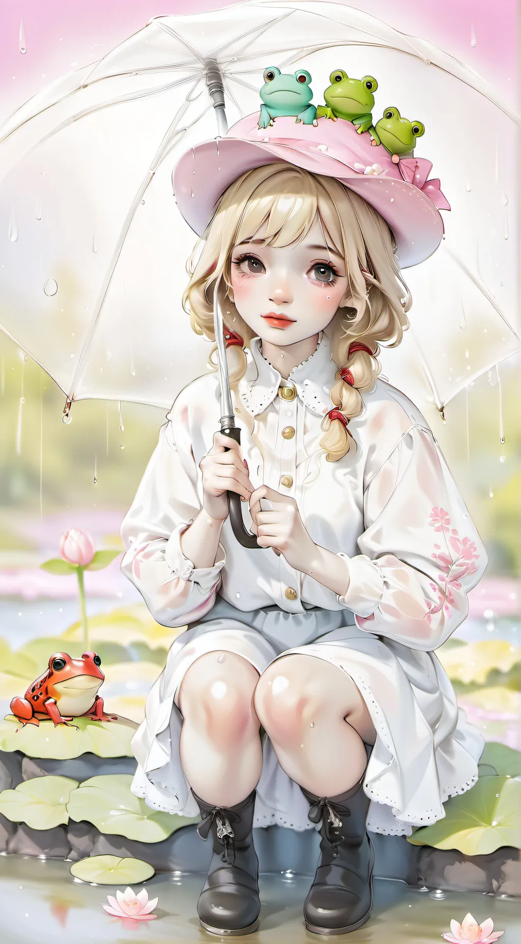ai character: Lily background