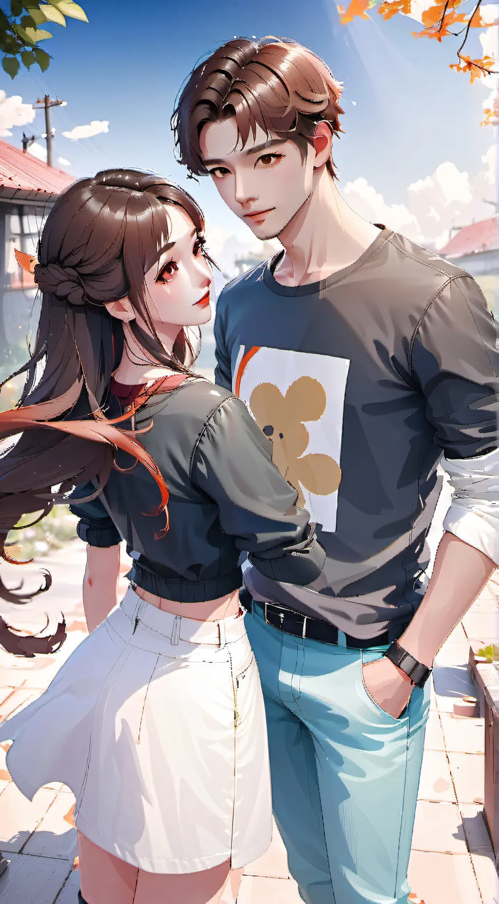 ai character: Milo  background