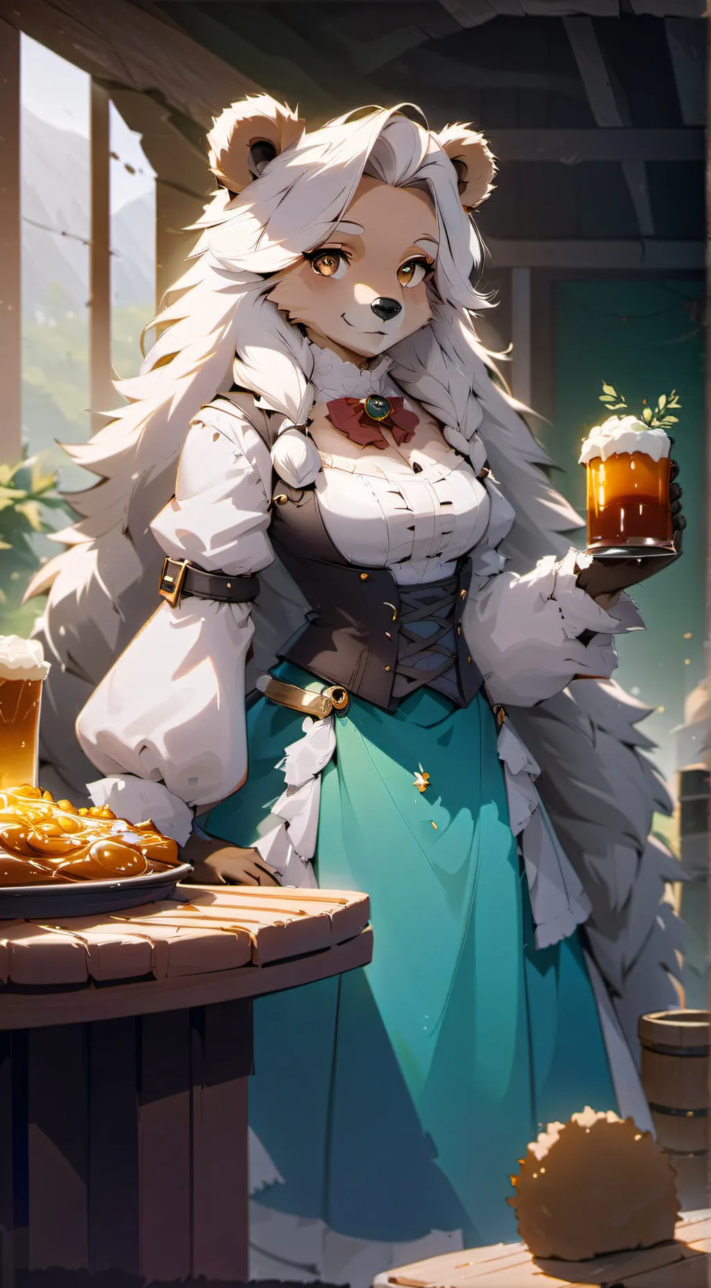 ai character: Cindy Bon Vanala background