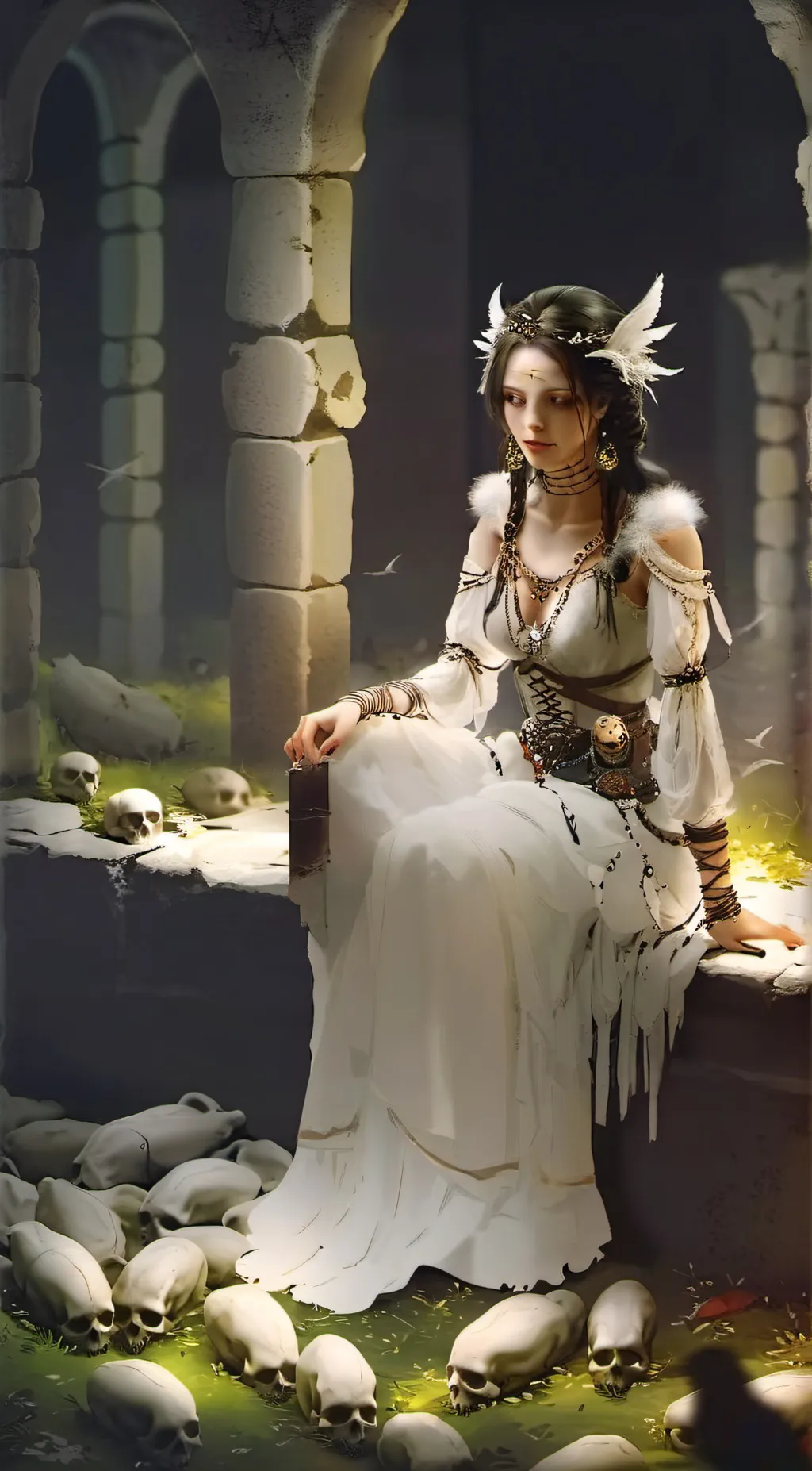 ai character: Amara  background