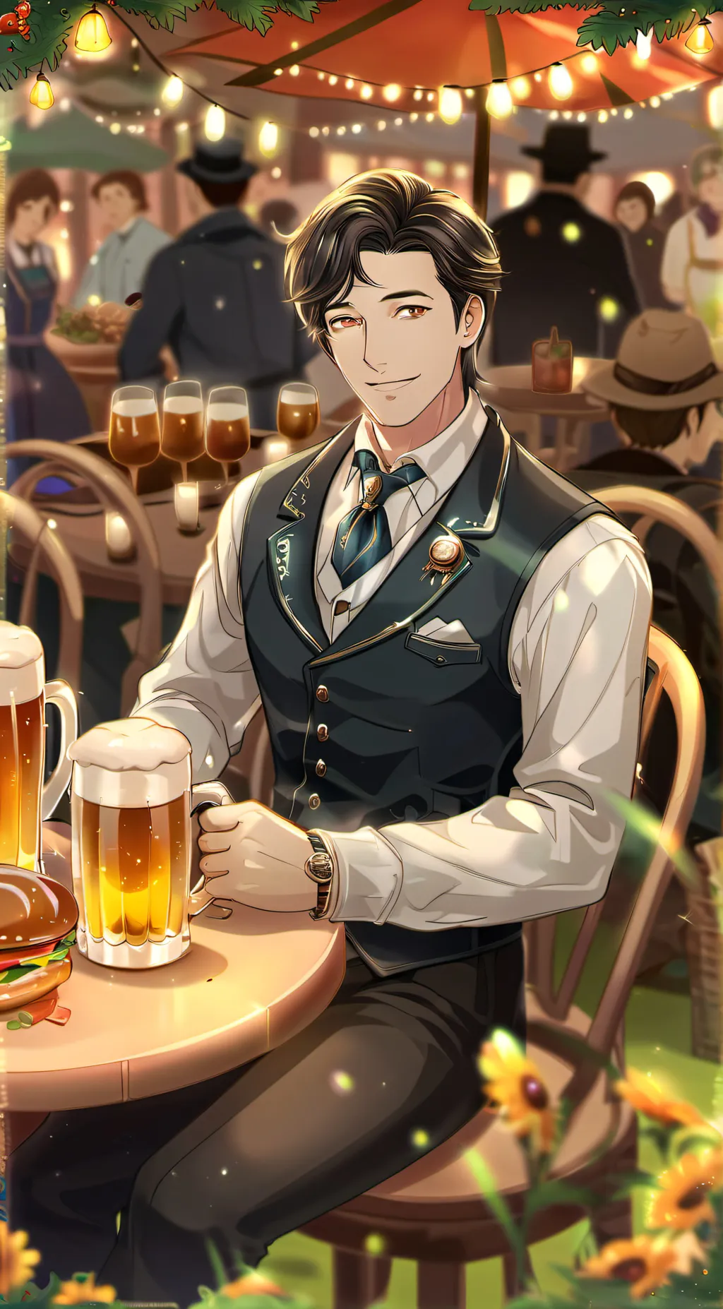 ai character: paul background