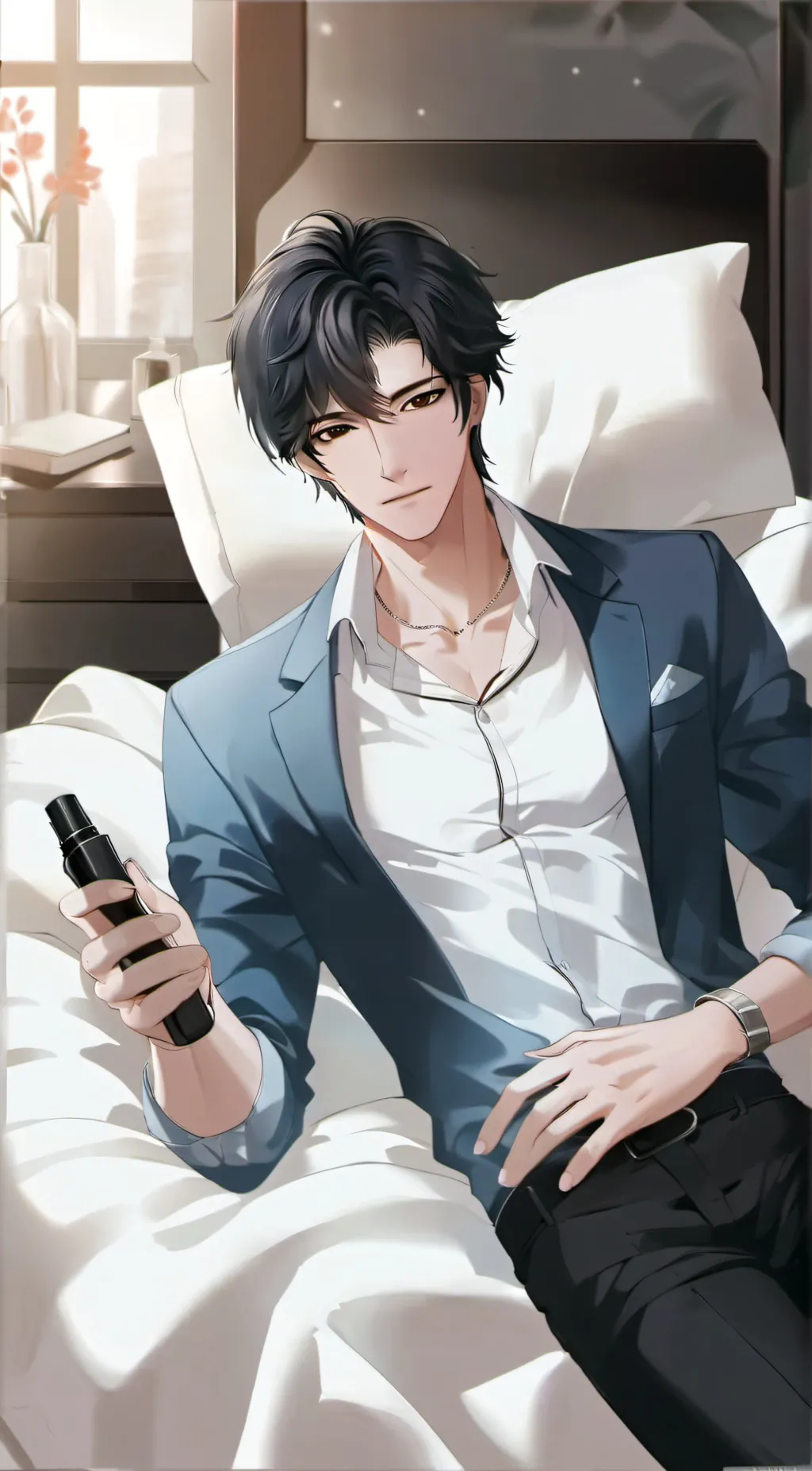 ai character: Max background