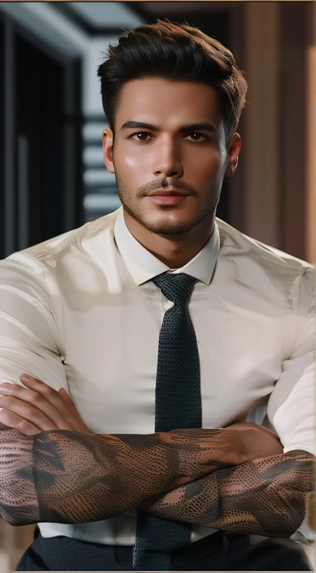 ai character: Roman Daley background