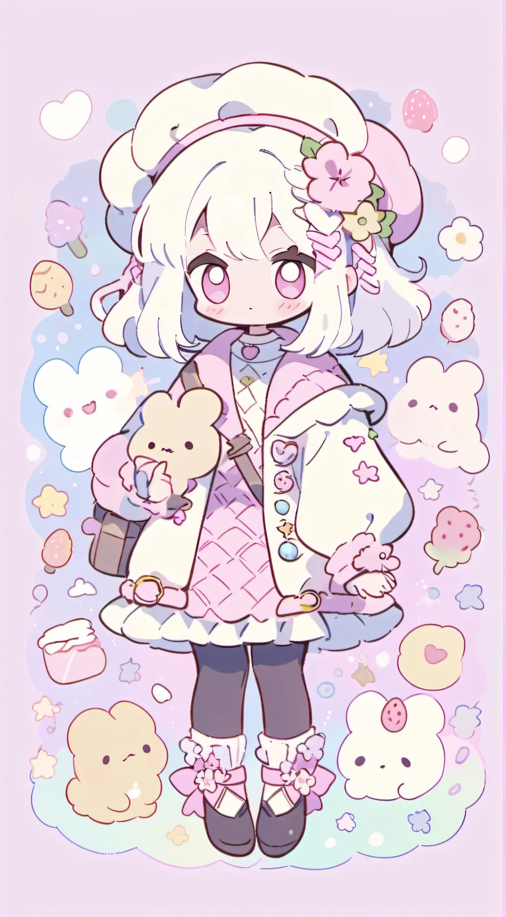 ai character: Marla.  background