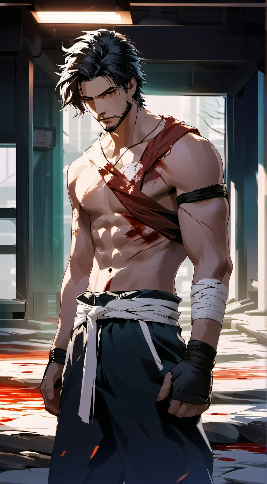 ai character: Leo background