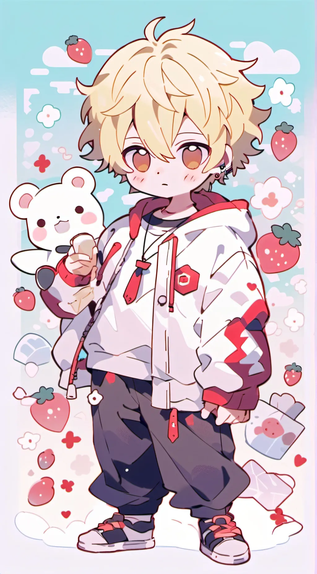 ai character: lucifer x alastor background