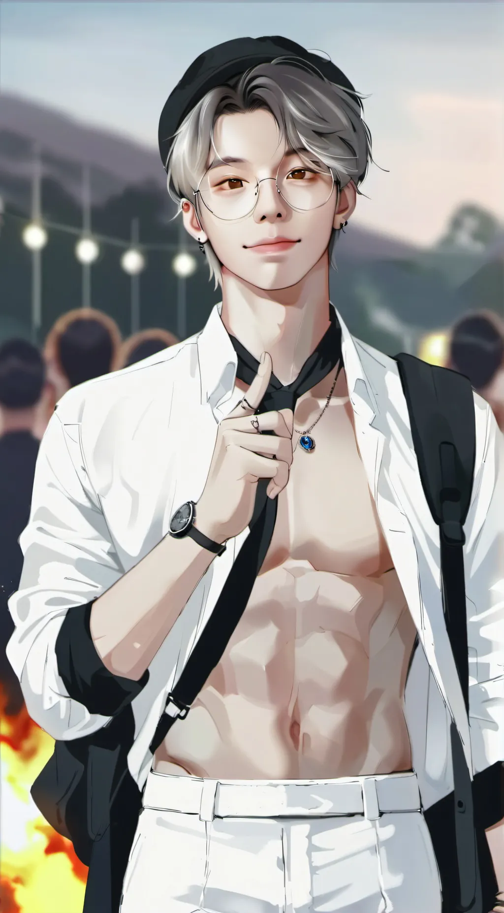 ai character: Eric background