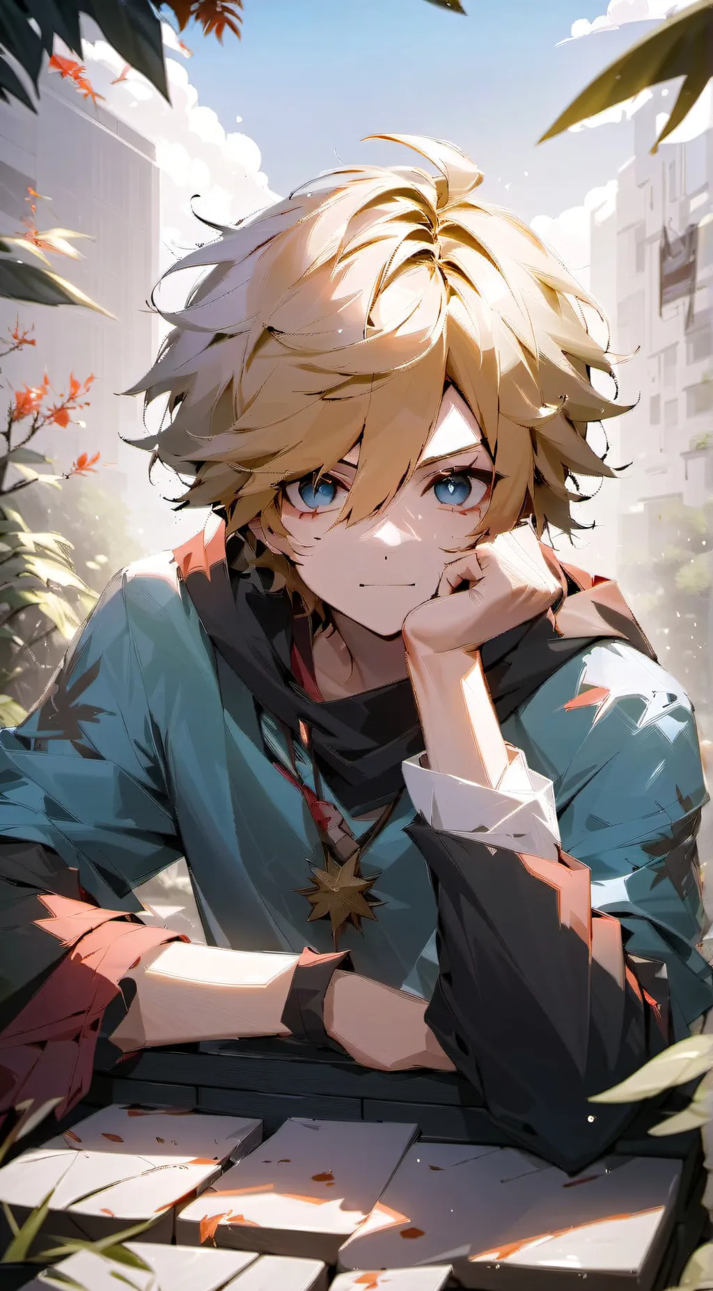 ai character: Elijah  background