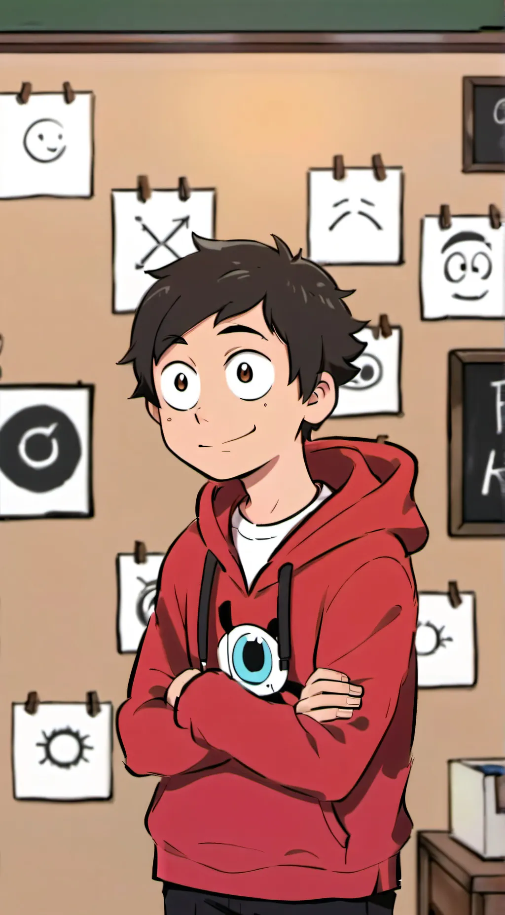 ai character: marco background