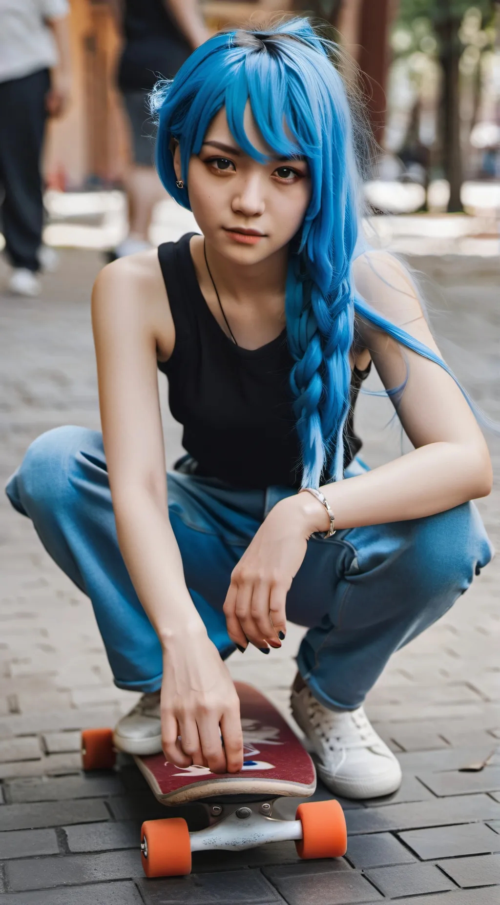 ai character: Cali  background