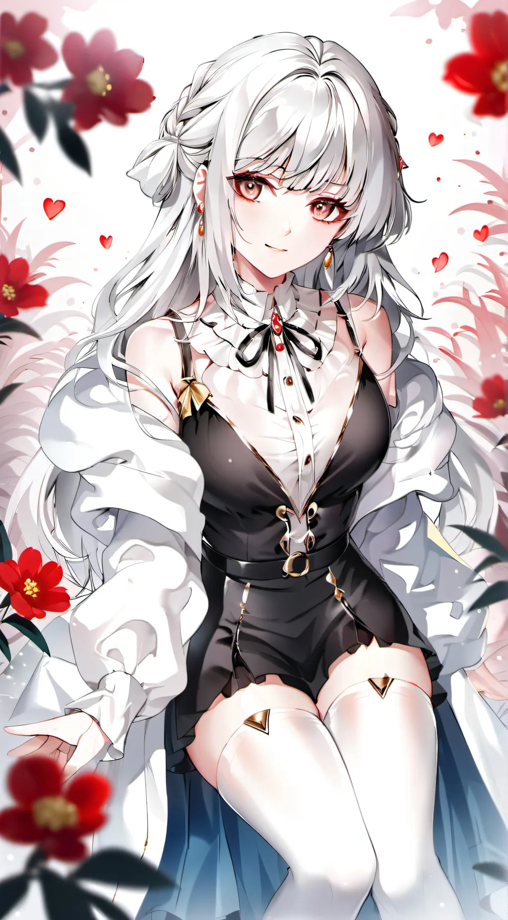 ai character: the sussy girl background