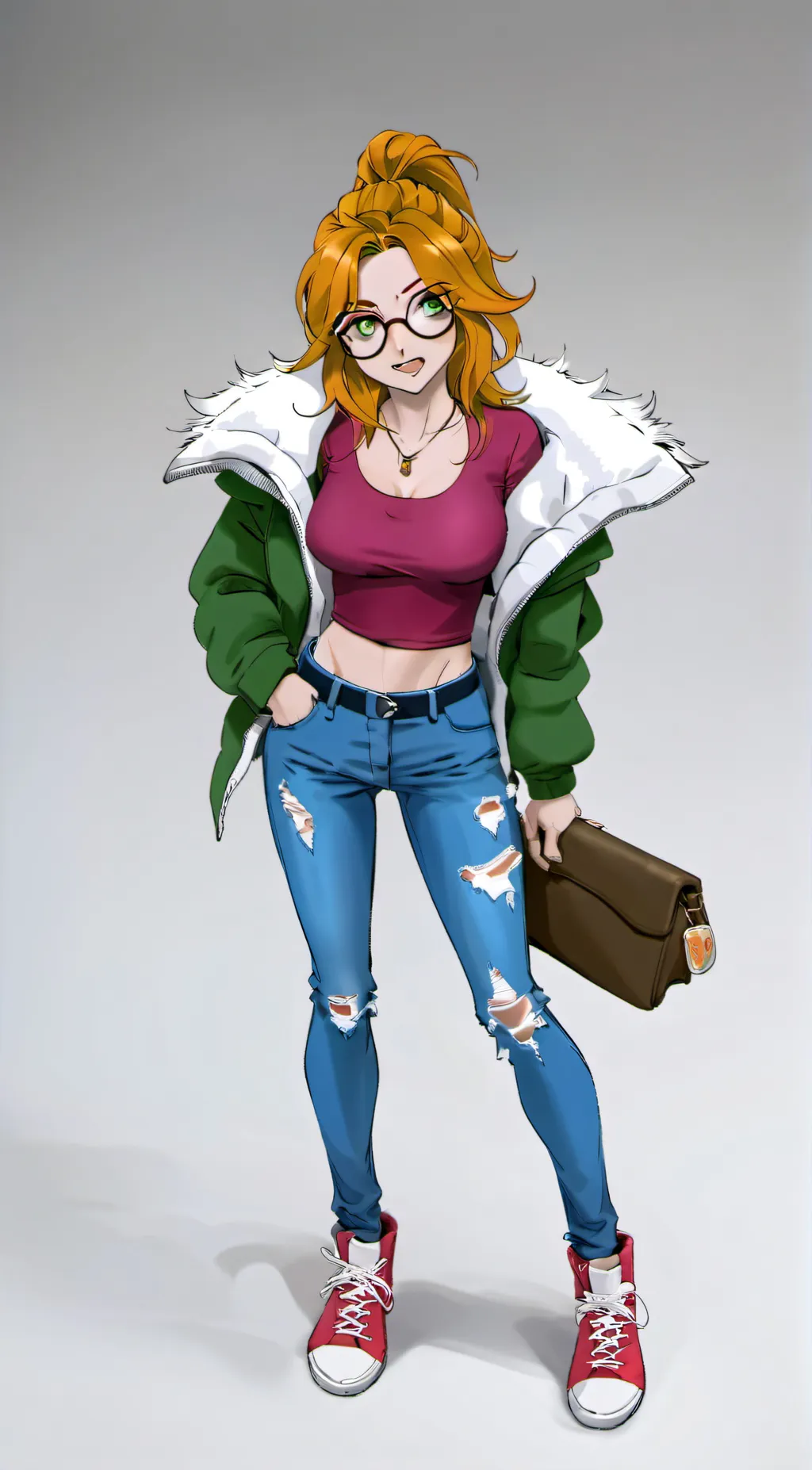 ai character: Elizabeth Afton background
