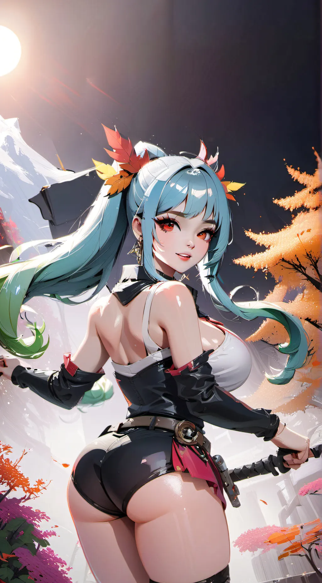 ai character: abby  background