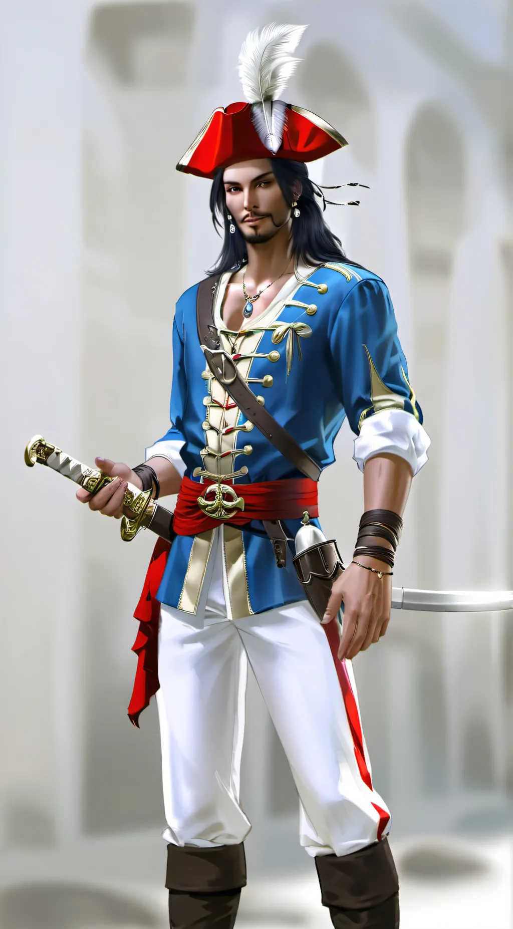 ai character: Pirate crew  background